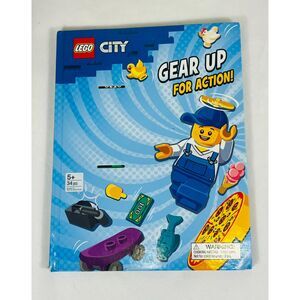 Lego City Gear Up For Action Hardcover Activity Book Unused No Toy